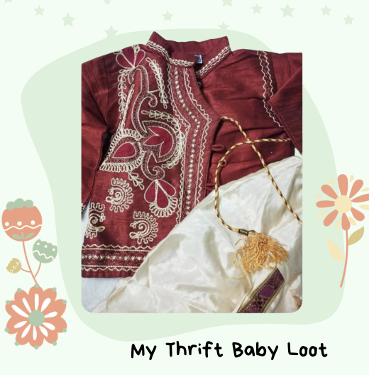 Like New dhoti kurta set for baby (6 months onwards)